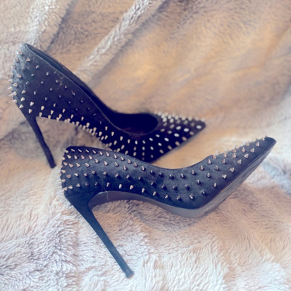 Steve Madden Vala 6.5 studded spiked stiletto